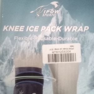 Knee ice pack wrap